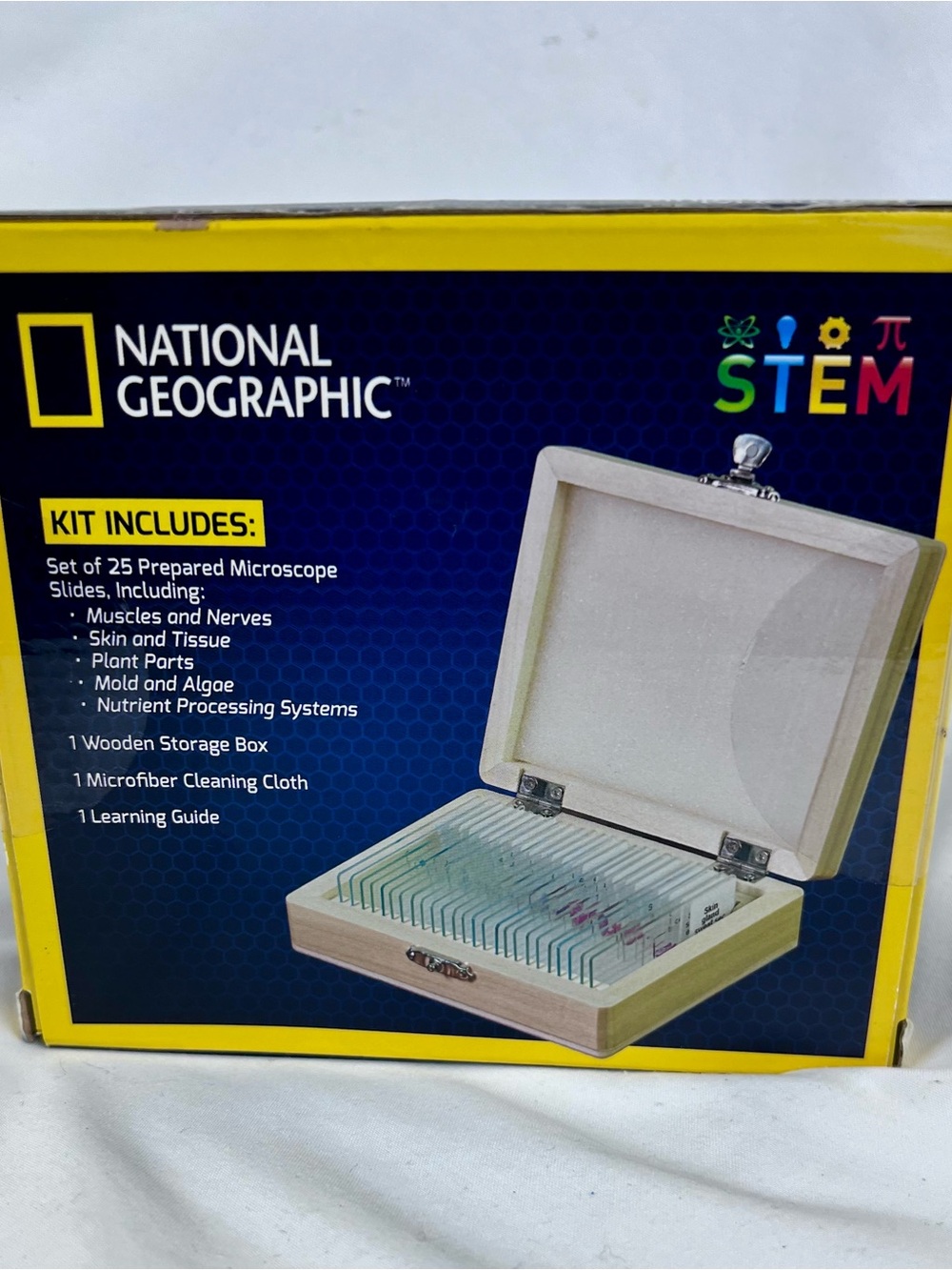NATIONAL GEOGRAPHIC Mega Biology Set 25 Microscope Slides Learning Guide New - Picture 11 of 11